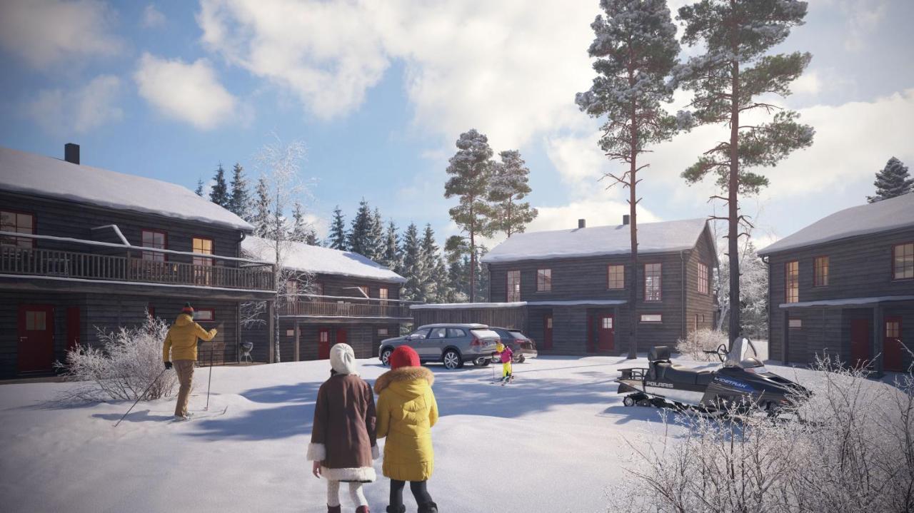 Parkstigens Fjaellby - Kavan Funäsdalen 外观 照片